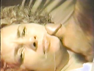 Hot VHS of wife's facial compilation