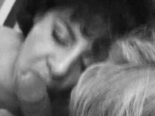 Janis and Renee - Suck Cock at Hotel - 1998 - Homemade VHS