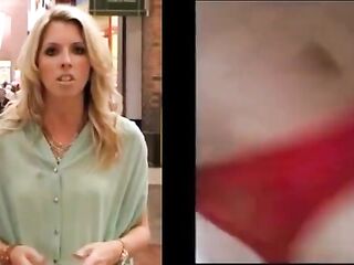 Hot British TV Reporter Masturbating