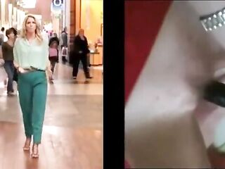 Hot British TV Reporter Masturbating