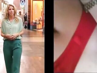 Hot British TV Reporter Masturbating
