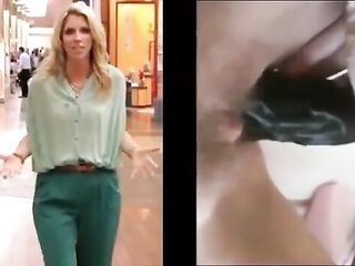 Hot British TV Reporter Masturbating
