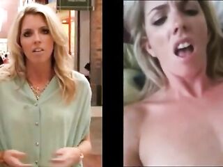 Hot British TV Reporter Masturbating