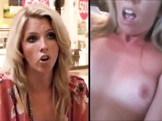 British Reporter Black Cock Dildo Masturbation
